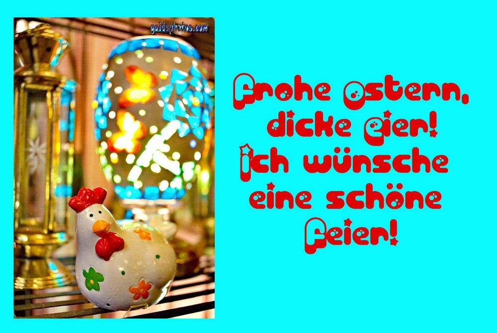 Ostergrußkarten und Ostersprüche gaidaphotos Fotos und Bilder