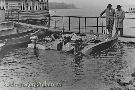 Köln Rodenkirchen: Bootsrennen