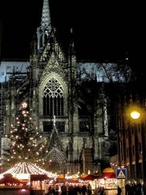 Weihnachtsmarkt am Kölner Dom