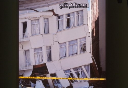 Loma-Prieta-Erdbeben in San Francisco am 17.10.1989