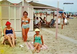 Strandurlaub Riccione in den, 1957