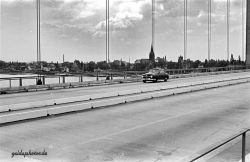 Rodenkirchen Autobahnbrücke A3/A4 1960er