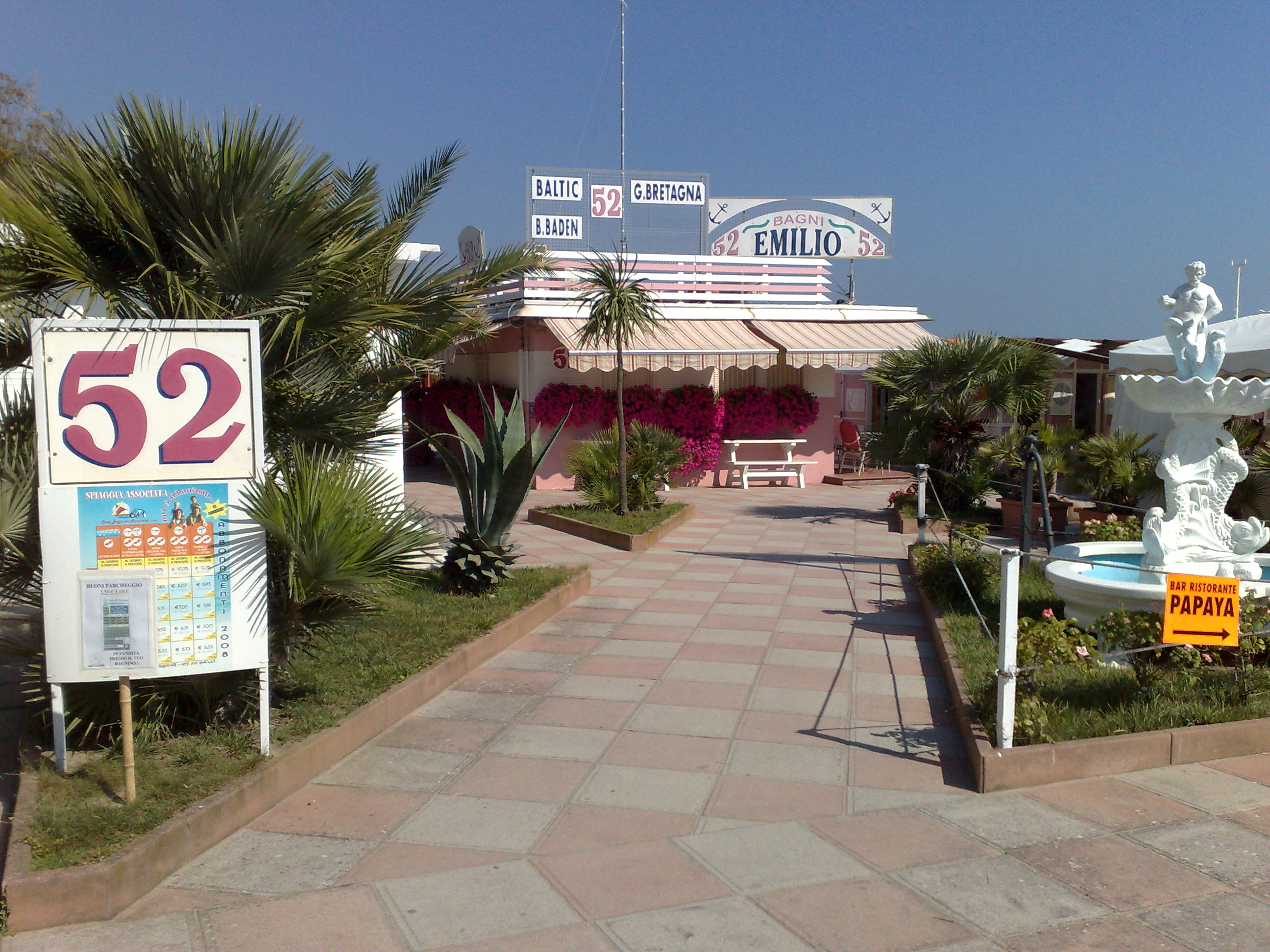 Riccione, Adria, Urlaub am Meer