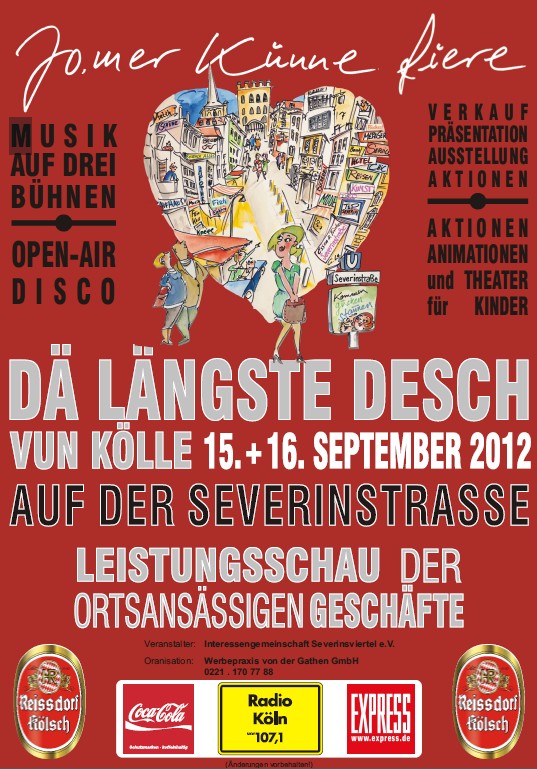 Straßenfest Severinsvierte