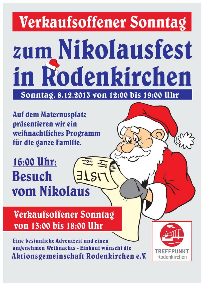 Nikolausfest 2013 in Köln-Rodenkirchen