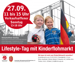 Lifestyle tag Kinderflohmarkt Antikmarkt Rodenkirchen 27.9.2015