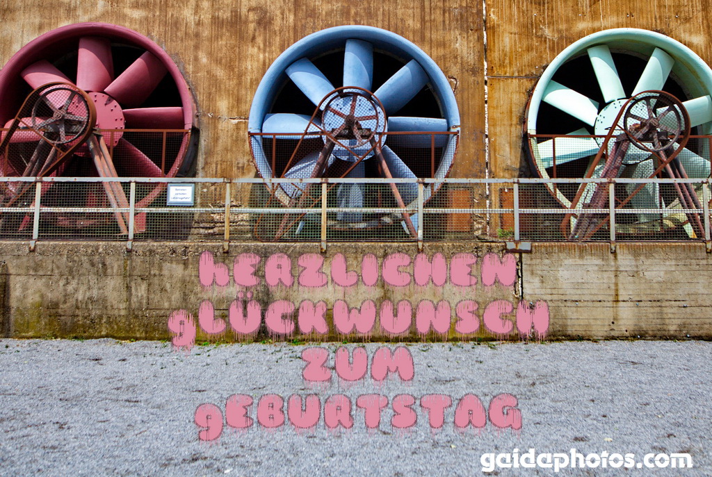 Geburtstagskarte, Ventilator, Wind