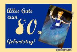 80. Geburtstag Karte Barbie Barbie