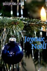 Französische Weihnachtskarte