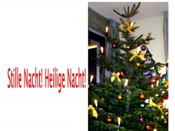 Frohe Weihnachten Karte, Weihnachtsbaum