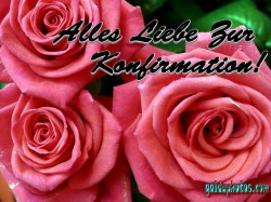 Kostenlose Konfirmationskarten