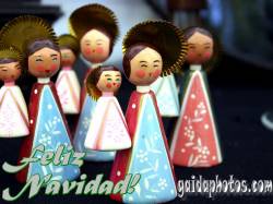 Spanische Weihnachtskarte