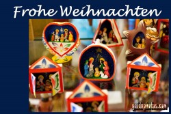 Weihnachtskarte Weihnachtskrippe